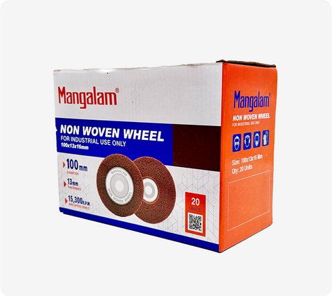 Non Woven Wheel - M20 Maroon